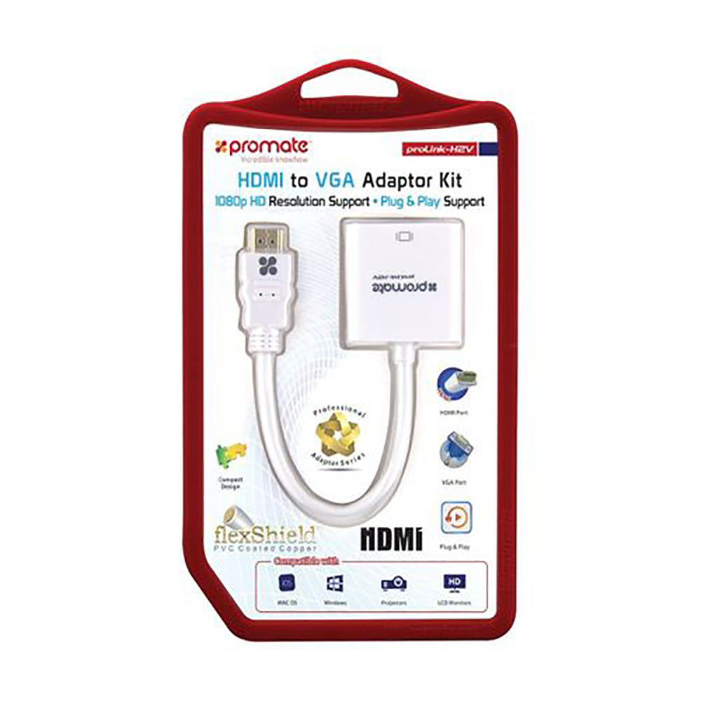 Promate Prolink H2V - White (4618314285156) Promate Prolink H2V - White (4618314285156)